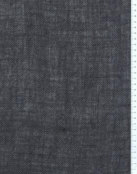 Toile de jute - 330 gr/m² - 260 cm - Gris Anthracite - Tissushop